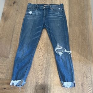 Joe’s Jeans Icon Rhea Cuffed Crop Skinny Jeans, Ankle length, mid rise, Size 29